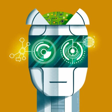 technology robot illustration