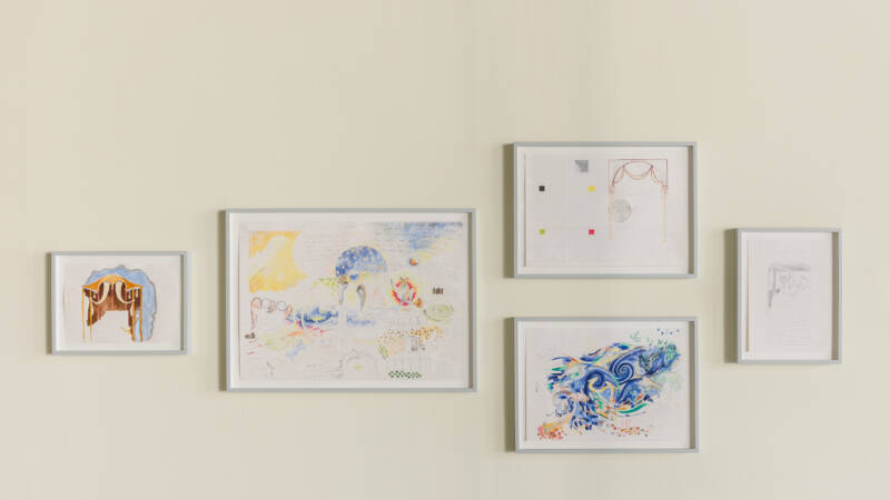 Isabel Nolan, Dreamshook, 2026. Installation view at the Pavilion of Ireland at the 61st International Art Exhibition, La Biennale di Venezia, 2026. Photo: Mark Blower. Courtesy of the artist and Kerlin Gallery, Dublin.